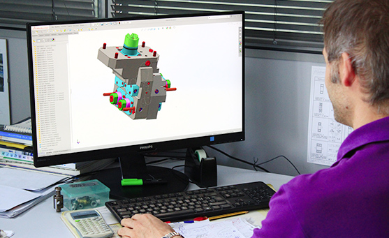 CAD-Auslegung am Bildschirm
